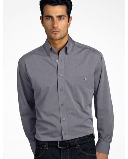 Style 264 – Men’s Long Sleeve Chambray, Graphite